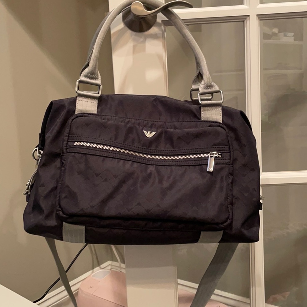 Armani baby diaper bag
